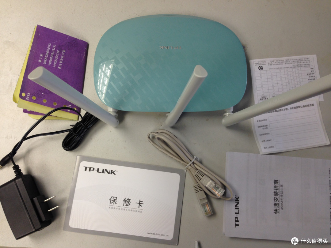 TP-LINK 普联 TL-WR882N 450M （乌龟壳） 无线路由器 