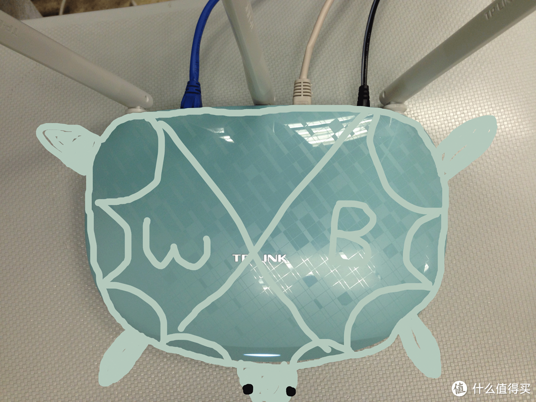 TP-LINK 普联 TL-WR882N 450M （乌龟壳） 无线路由器 