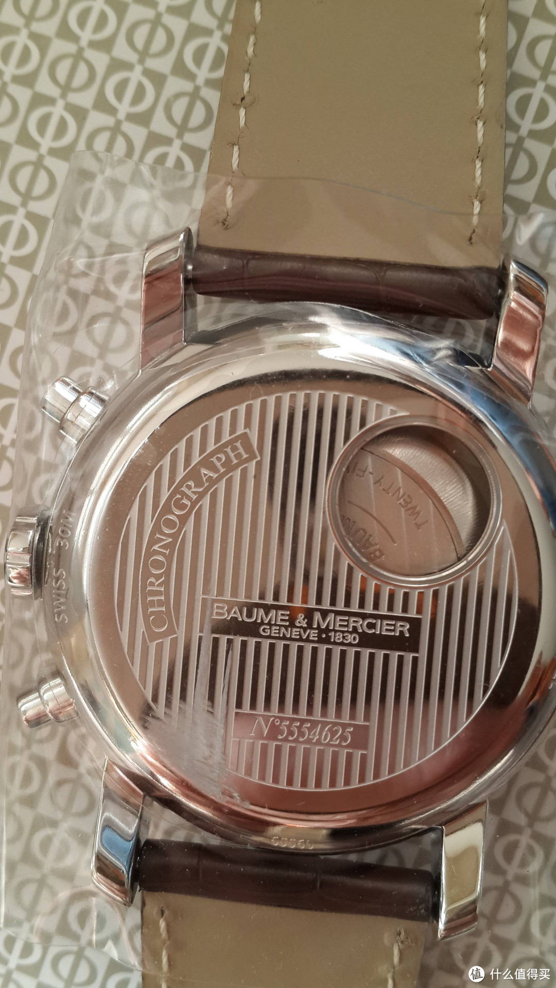 Baume & Mercier 名士 Classima 克莱斯麦系列 男款 自动机械 计时腕表 8692,光荣的被税