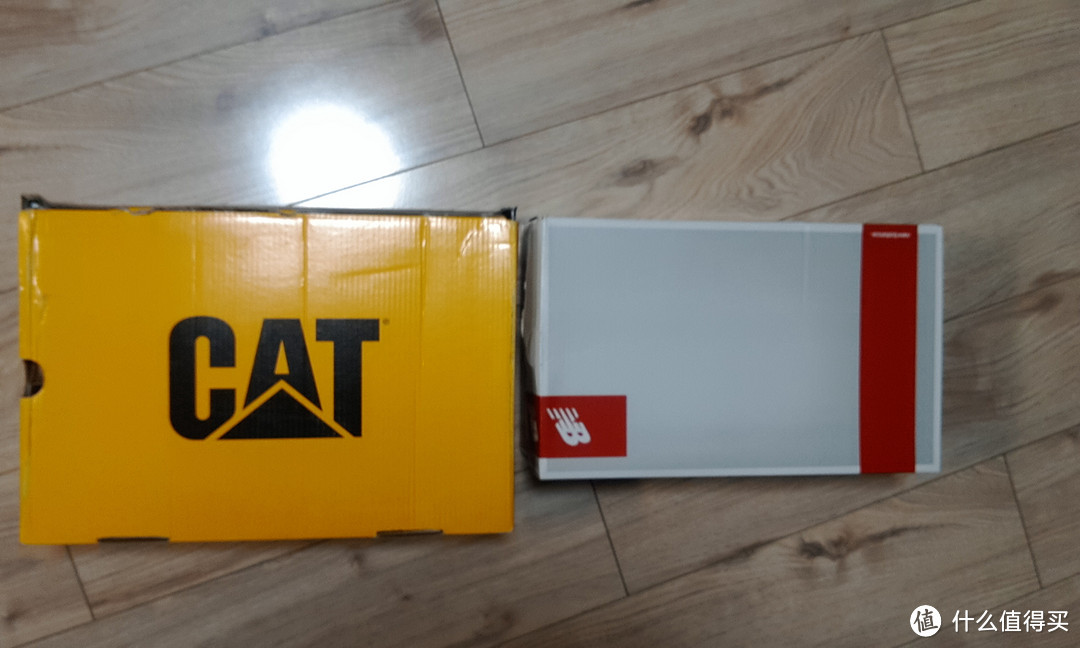 Caterpillar 卡特彼勒 （CAT） Second Shift ST 男款工装靴 + New Balance 新百伦 MX608 防水训练鞋，体验支付宝海转运淘客