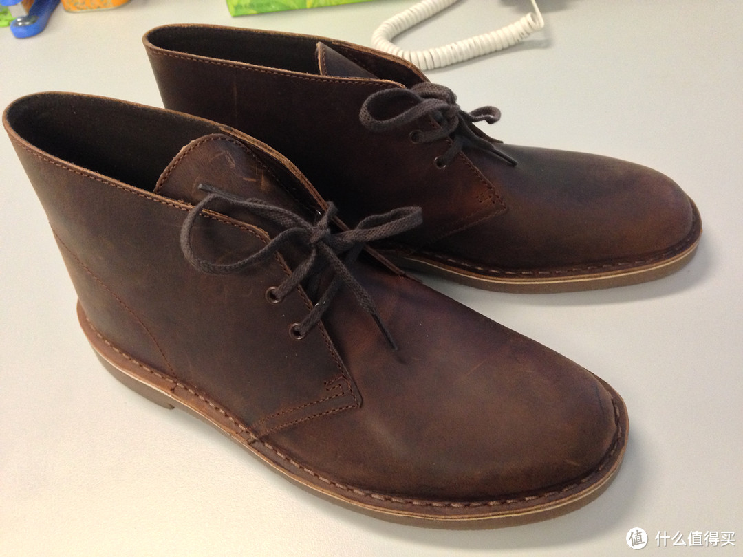 Clarks 其乐 Bushacre 2 男款沙漠靴+Dr. Martens 1460 经典款 女款马丁靴