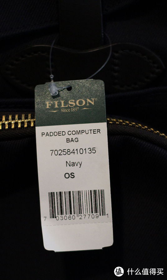 小众选择：Filson PADDED 电脑包 70258