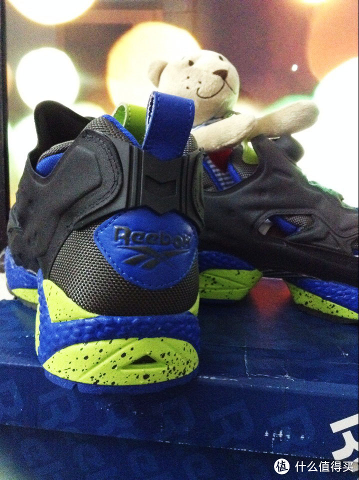 内外兼骚：美淘 Reebok 锐步 Pump Fury 男款跑步鞋 j95964