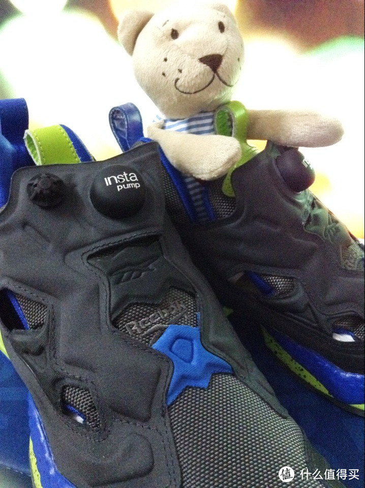 内外兼骚：美淘 Reebok 锐步 Pump Fury 男款跑步鞋 j95964