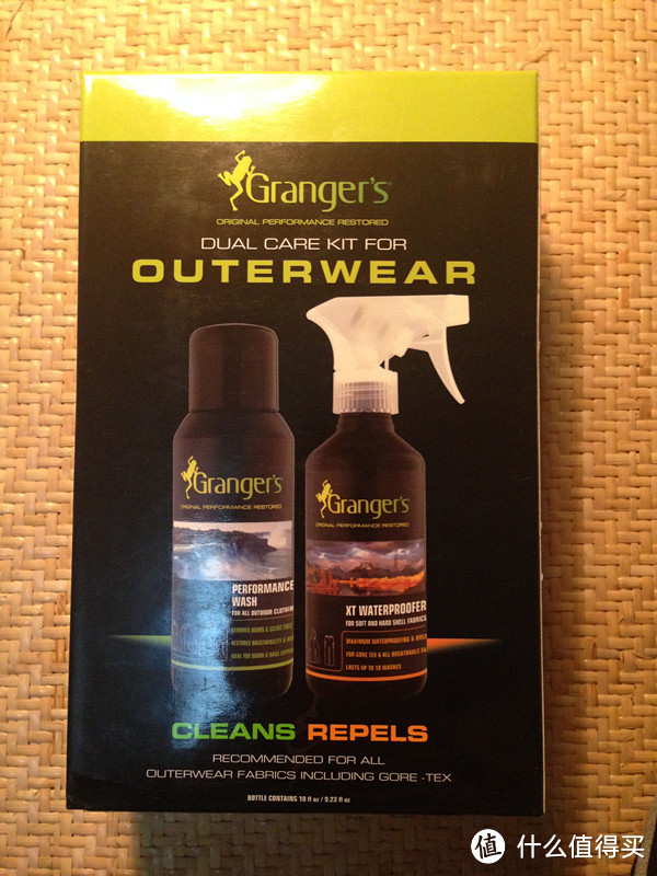 Grangers 格兰杰 Outerwear Care Kit gore-tex 专用清洗护理套装（有图有真相）