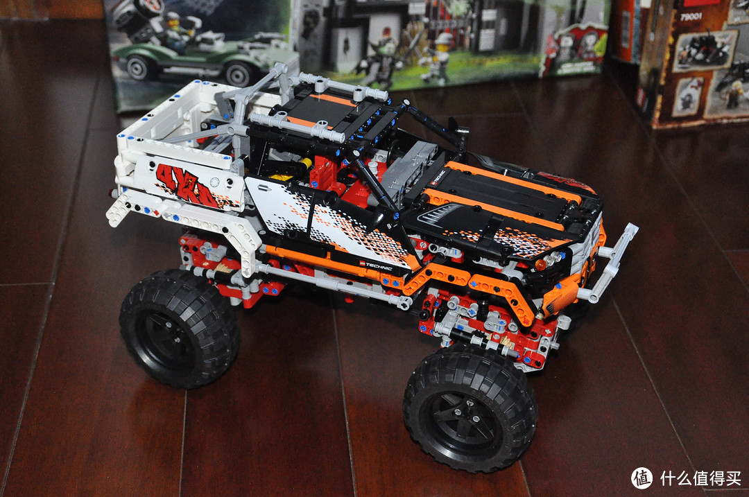 单反毁一生,lego穷三代 篇六:lego 乐高 机械组 technic 9398 四驱