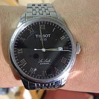 TISSOT 天梭 Classic力洛克系列机械男表 T41.1.483.53 + OMEGA 欧米茄 海马系列机械男表 232.30.42.21.01.001