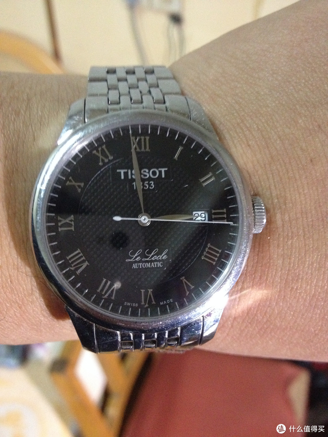 TISSOT 天梭 Classic力洛克系列机械男表 T41.1.483.53 + OMEGA 欧米茄 海马系列机械男表 232.30.42.21.01.001