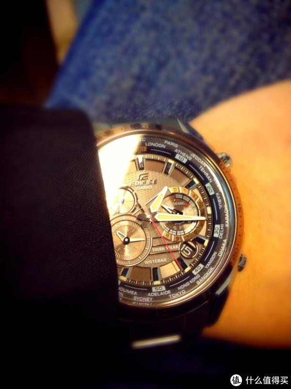 Casio 卡西欧 Edifice系列 EQS500DB-1A2 男士腕表