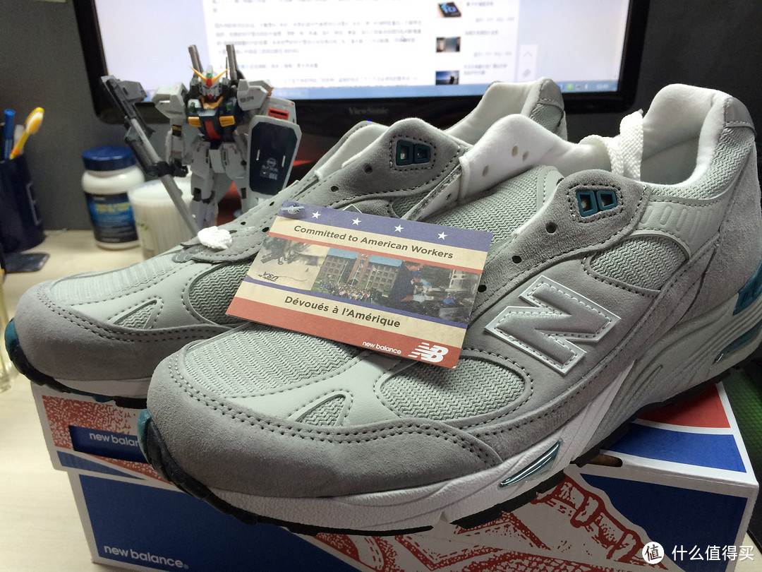 Think different 与乔布斯同在，NewBalance 新百伦 M991GT 慢跑鞋 开箱分享