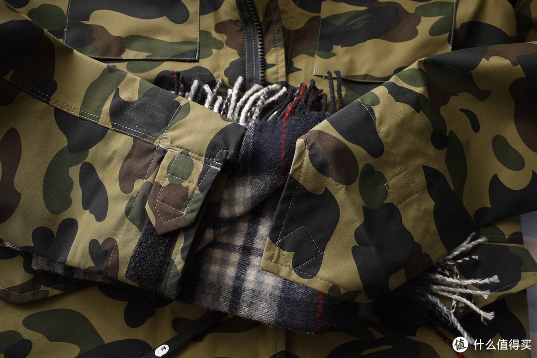 排骨男的选择：潮牌 BAPE M65 GORE-TEX 冲锋衣