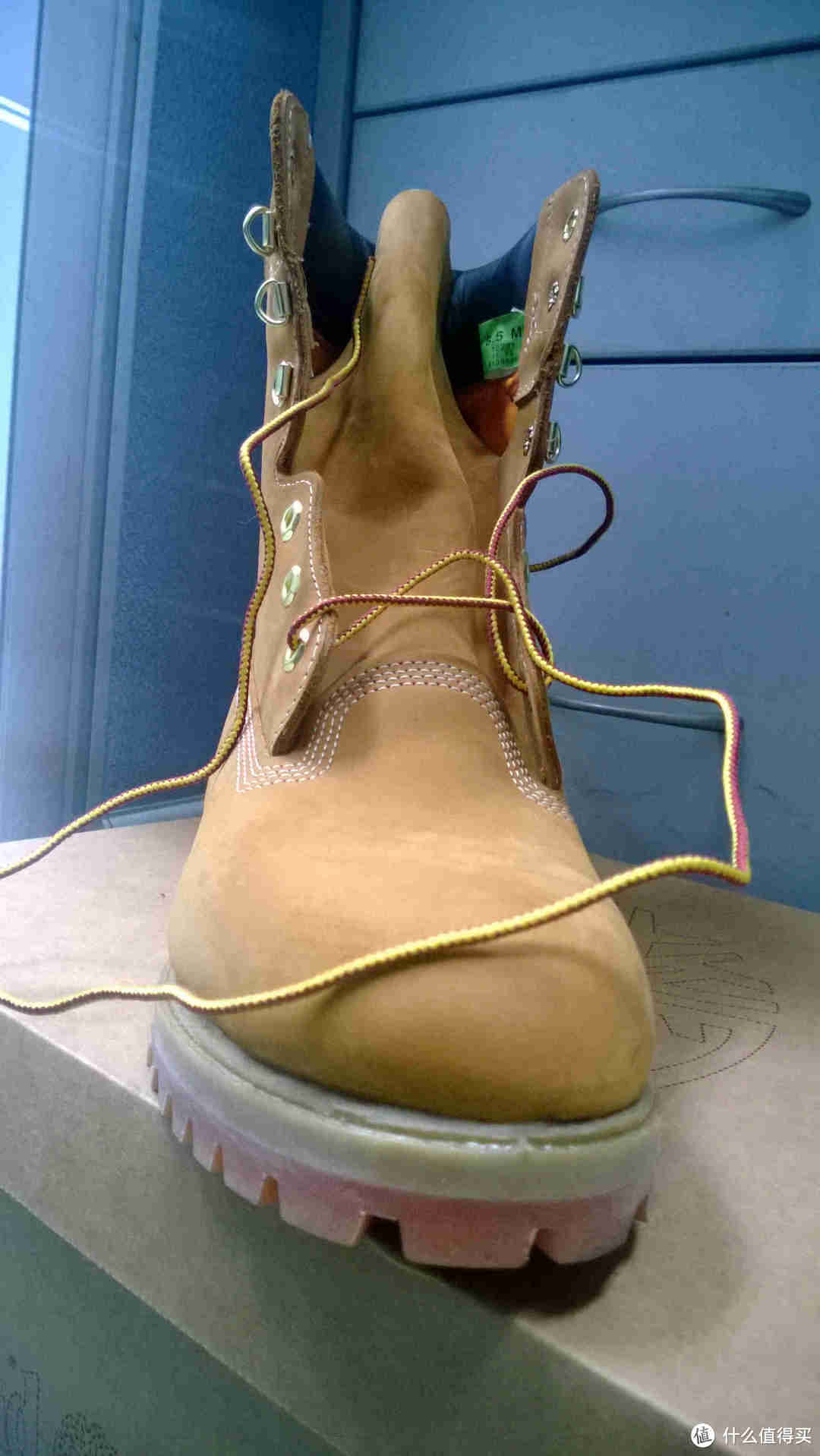 高腰版大黄靴：Timberland 天木兰 12281 男士防水工装靴