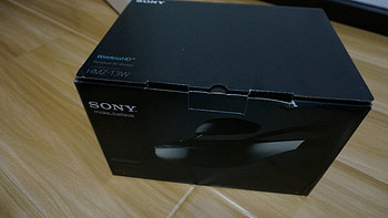 索尼 HMZ-T3W 头戴式显示设备开箱展示(本体|电池盖|线材|遮光罩|接口)