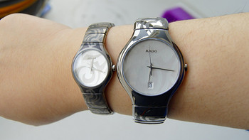 RADO 雷达 True 真系列 男士腕表 R27686102 + Maurice Lacroix 艾美 Pontos 奔涛系列 PT6257-SS001-330 男款 机械腕表