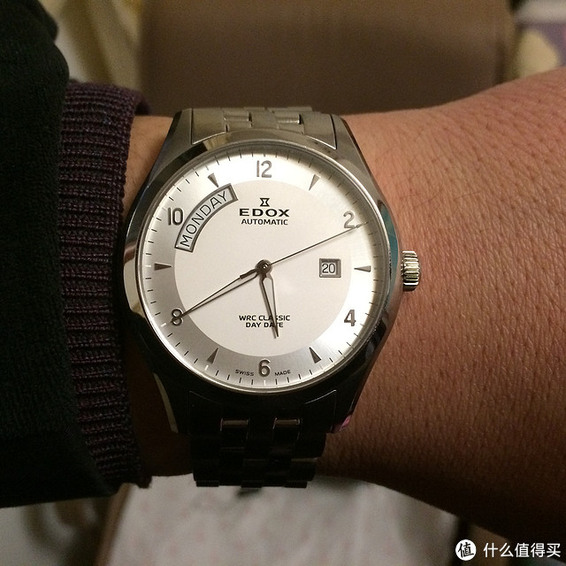 EDOX 依度 WRC Classic 系列 83013-3-AIN 男士机械腕表