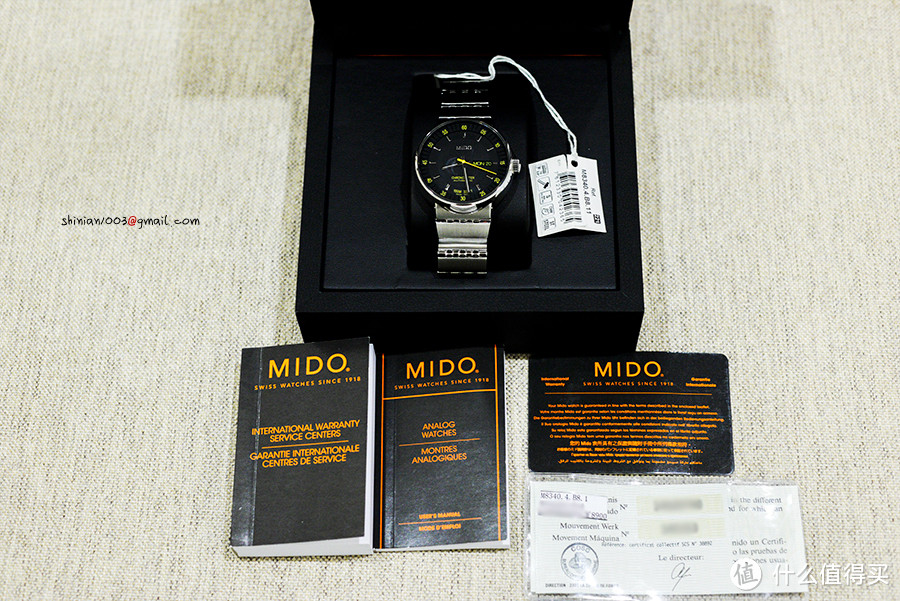 京东购入 Mido 美度 完美系列 天文台认证 机械男表 M8340.4.B8.11