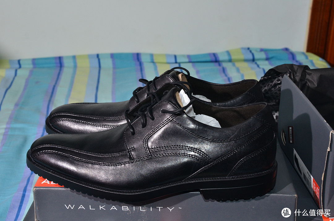 Rockport 乐步  Dandris Bike Toe Oxford 男款正装皮鞋