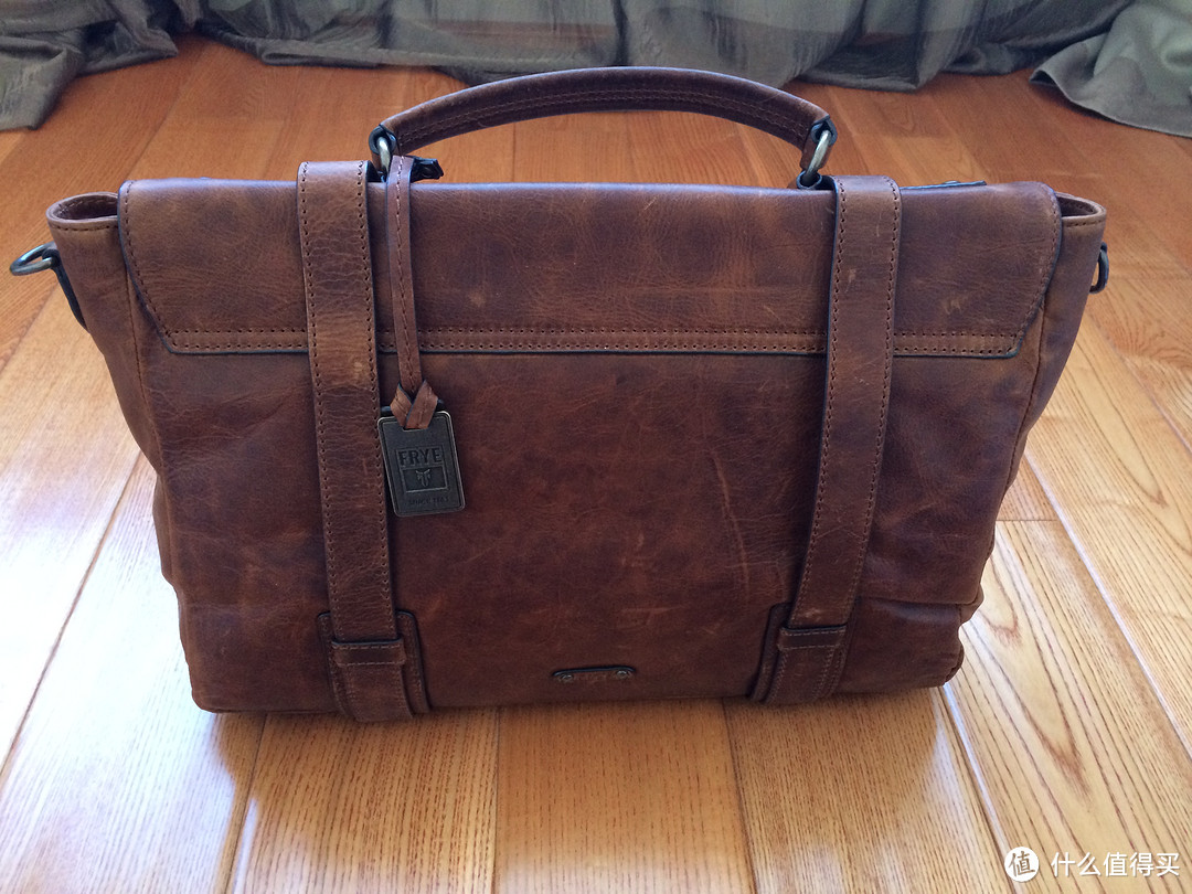 梦寐以求的 Frye 弗莱 Logan Flap Briefcase 男款公文包