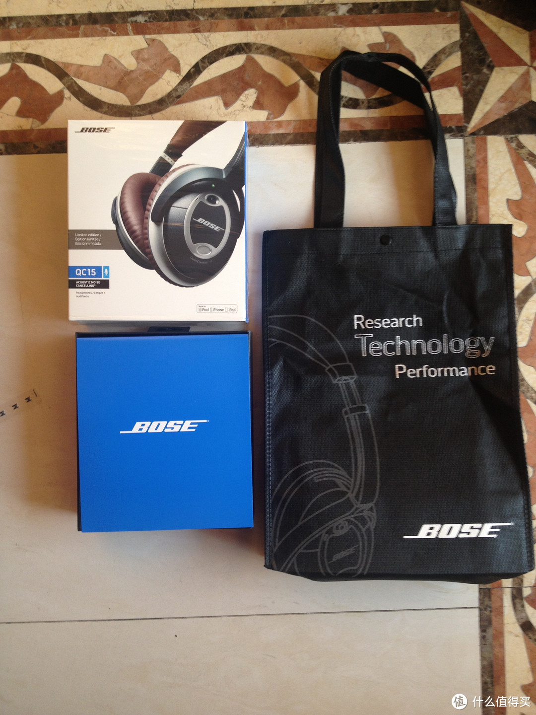 这次是棕色：香港人肉背回的 Bose 博士 QuietComfort 15 （QC15 ）头戴式 主动降噪耳机，附香港行小贴士