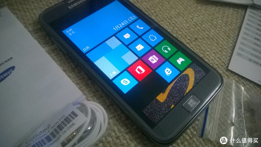 我的第五台Windows Phone：Ativ S SAMSUNG 三星 I8750 3G智能手机