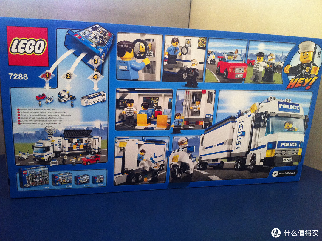 lego 乐高 城市组 流动警署 7288,顺便说说关于亚马逊z券的使用