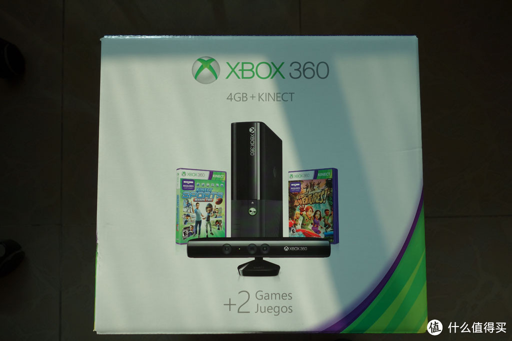 美亚 Xbox 360E 4GB +Kinect 套装 入手