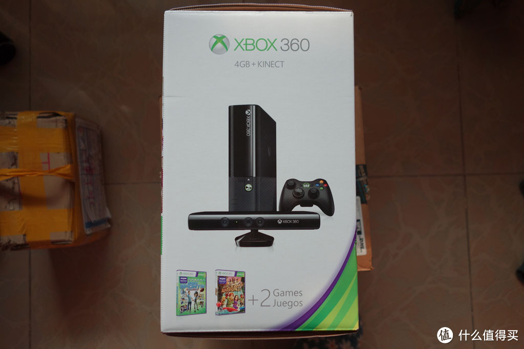 美亚 Xbox 360E 4GB +Kinect 套装 入手