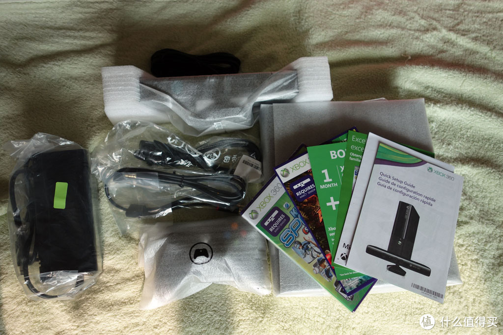 美亚 Xbox 360E 4GB +Kinect 套装 入手