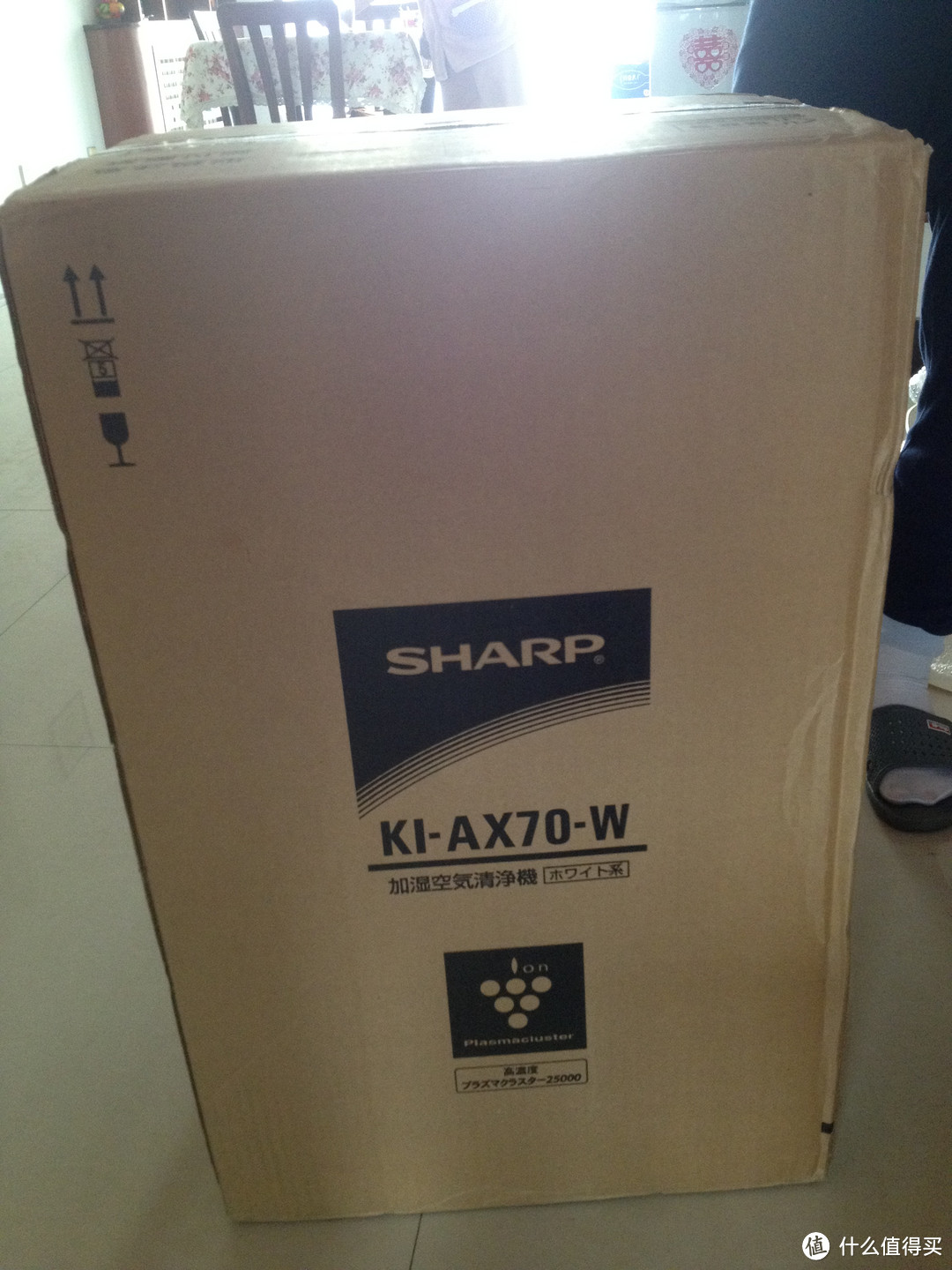 SHARP 夏普KI-AX70 空气净化器 开箱