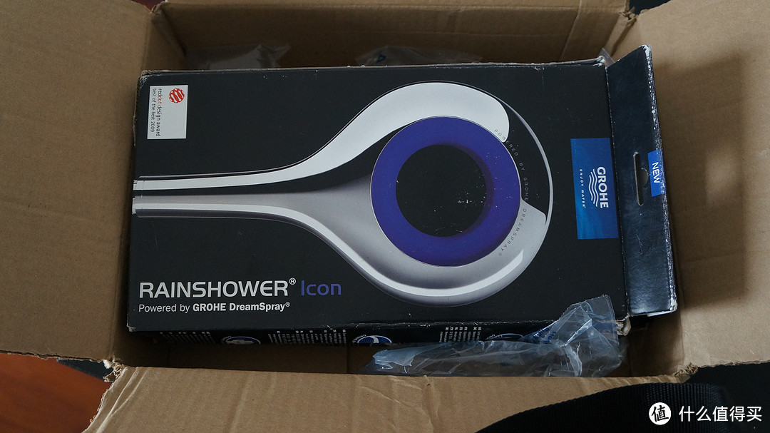 Amazon Warehouse初体验：GROHE 高仪 27449001 Rainshower Icon 2.5Gpm 手持花洒