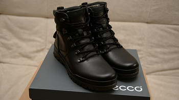 ECCO 爱步 Track 6 GTX Plain Toe Boot 男款中帮户外靴，以及它的户外鞋小伙伴儿们