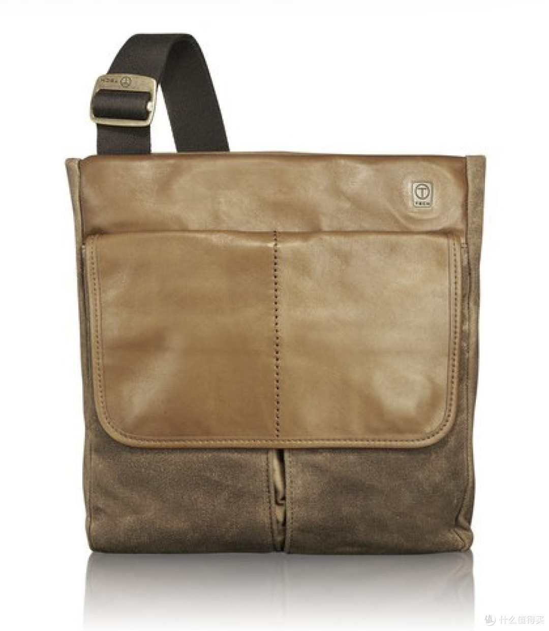 #2014情人节特辑#给越来越好的你:Tumi Luggage T-tech Forge Pueblo Top Zip Flap 男士单肩包