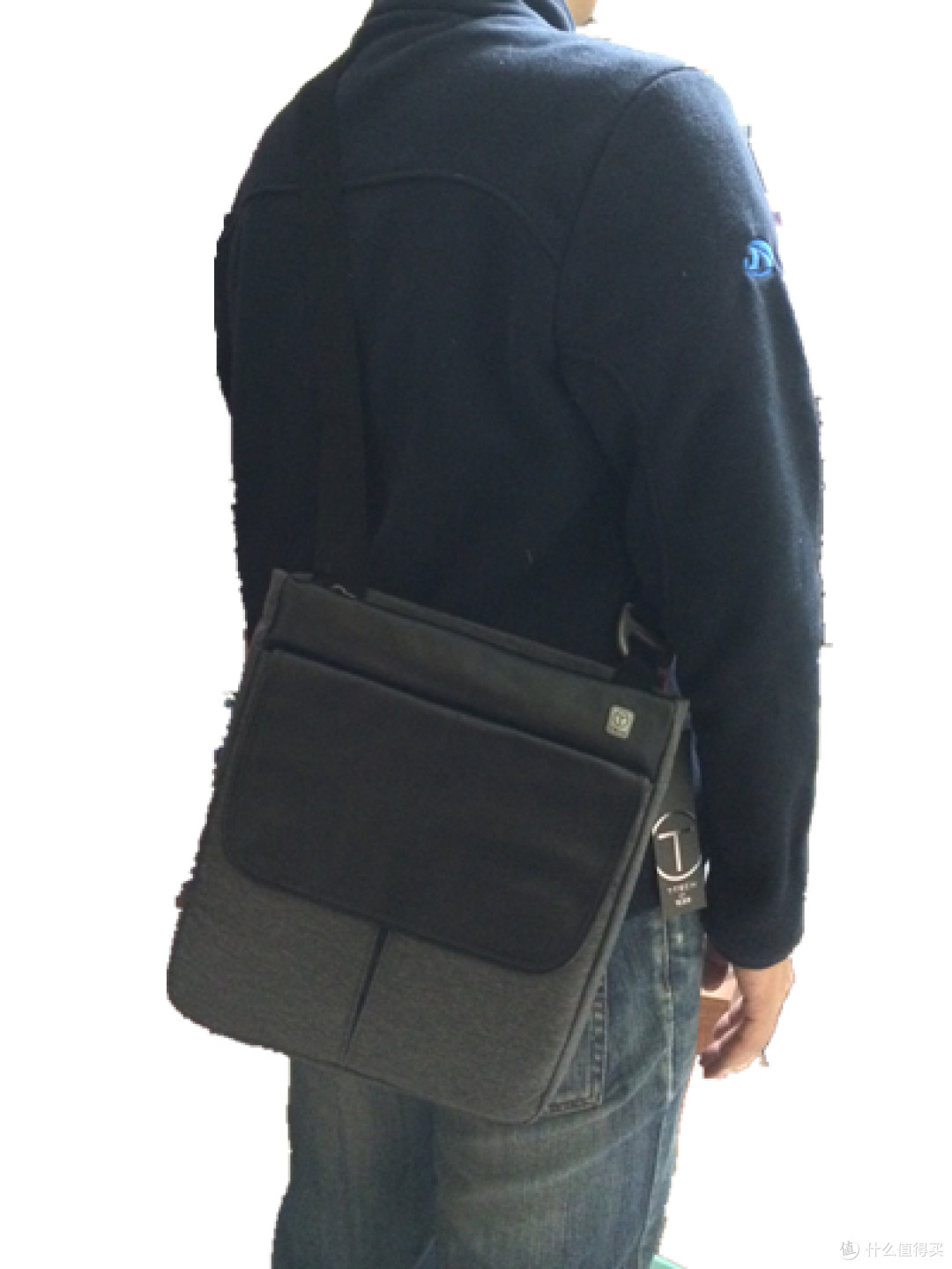 #2014情人节特辑#给越来越好的你:Tumi Luggage T-tech Forge Pueblo Top Zip Flap 男士单肩包