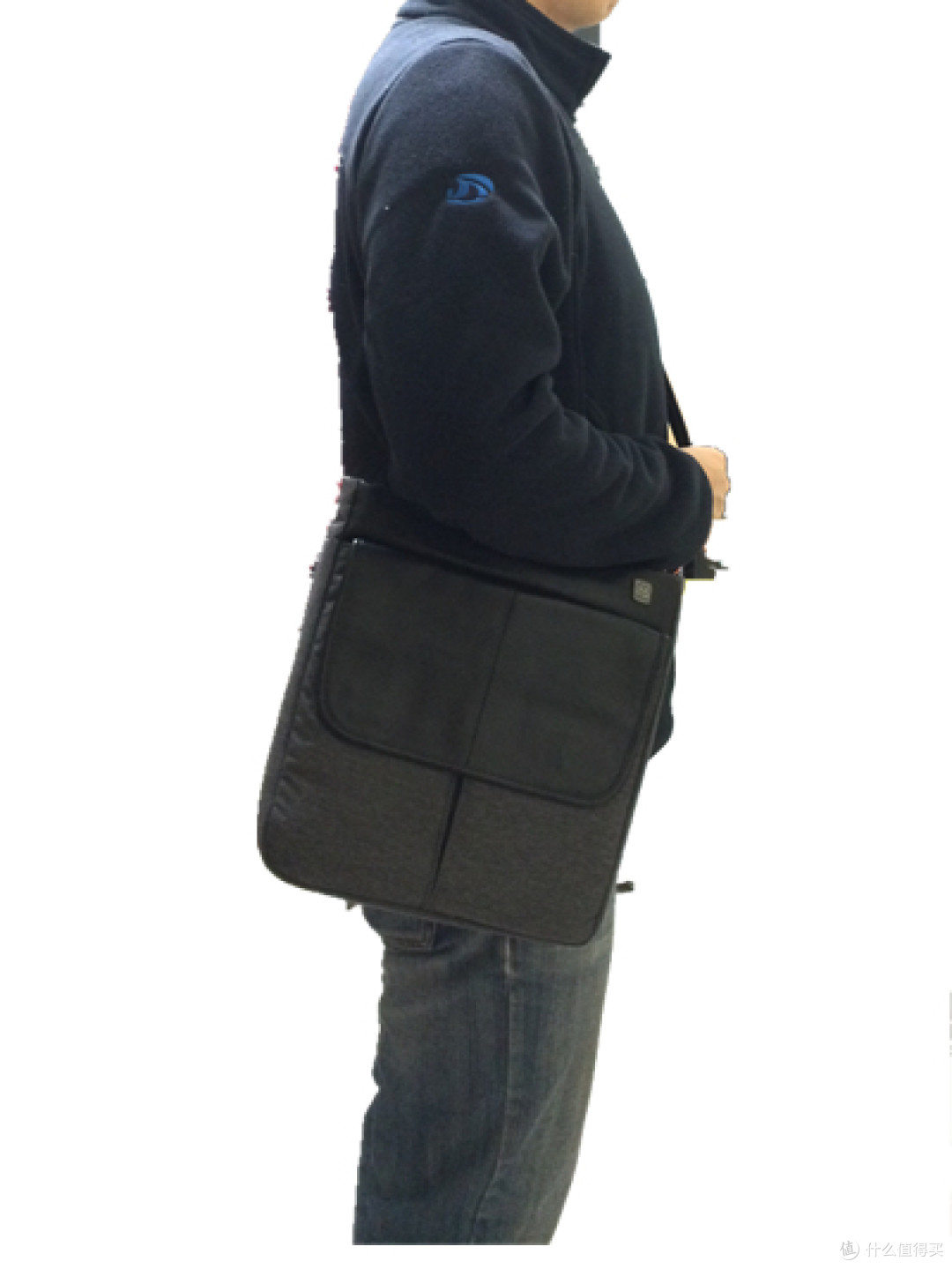 #2014情人节特辑#给越来越好的你:Tumi Luggage T-tech Forge Pueblo Top Zip Flap 男士单肩包