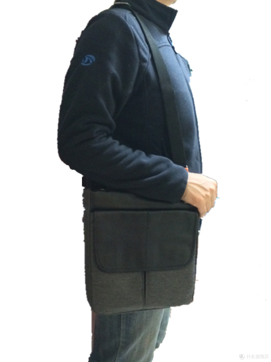 #2014情人节特辑#给越来越好的你:Tumi Luggage T-tech Forge Pueblo Top Zip Flap 男士单肩包