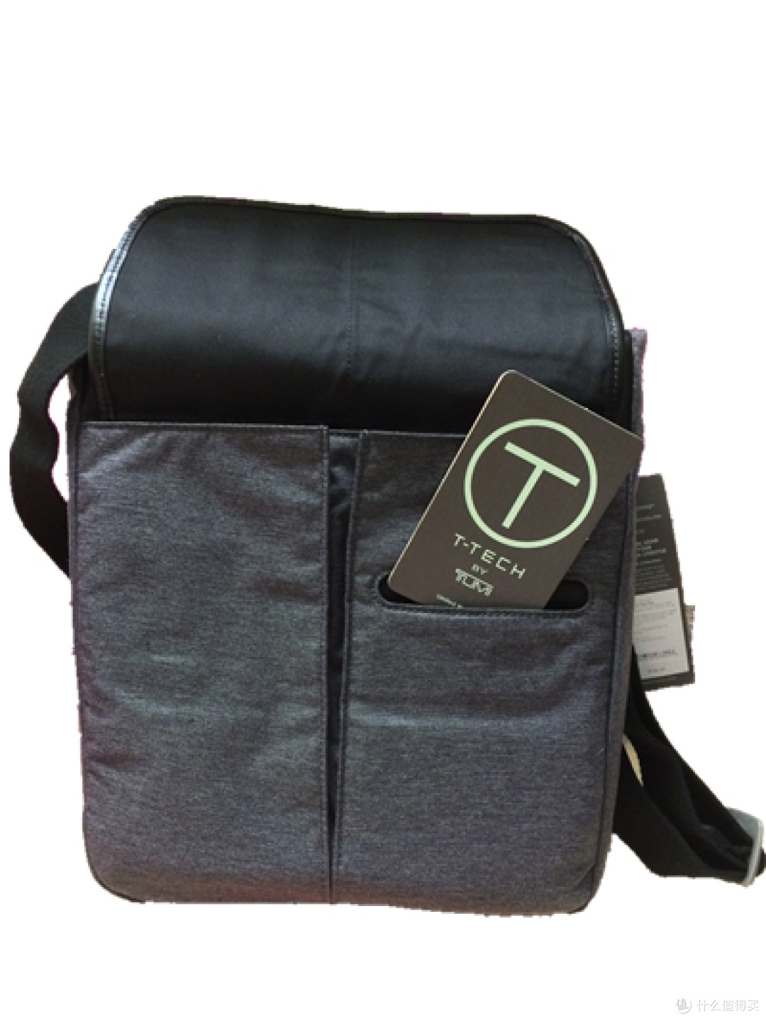 #2014情人节特辑#给越来越好的你:Tumi Luggage T-tech Forge Pueblo Top Zip Flap 男士单肩包