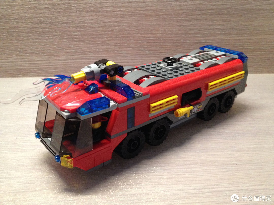 2013 城市系列 lego 60002 大型消防救火车 评鉴-品鉴-乐乐镇的故事