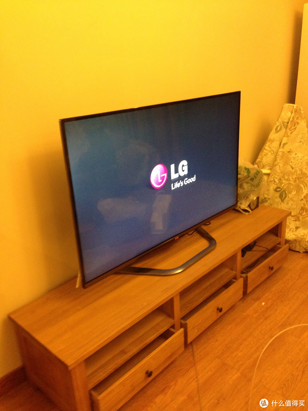 了却心中大石——为新家置办的 LG 55LA6600-CA 55寸3D智能电视