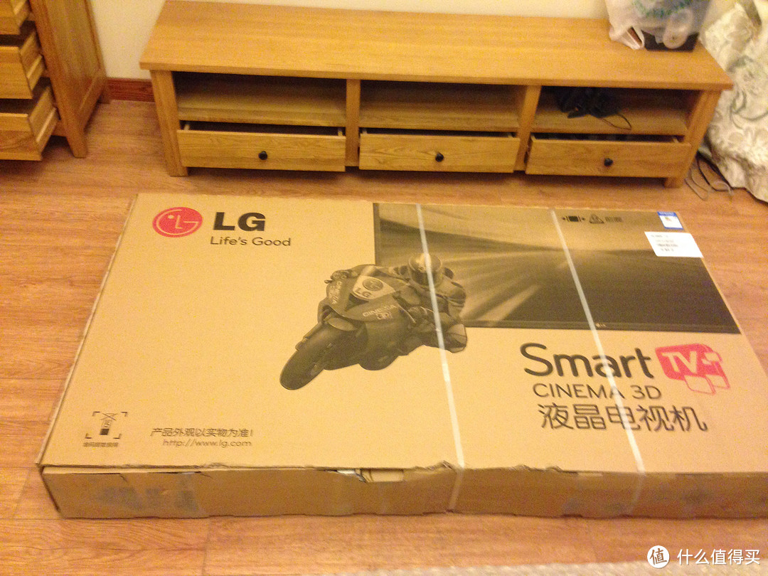 了却心中大石——为新家置办的 LG 55LA6600-CA 55寸3D智能电视