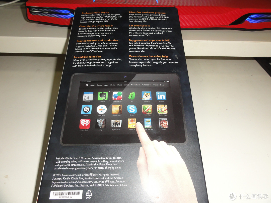 黑五海淘作业：kindle fire hdx、Logitech G700s、Logitech G13 、roocase ipadmini 保护套