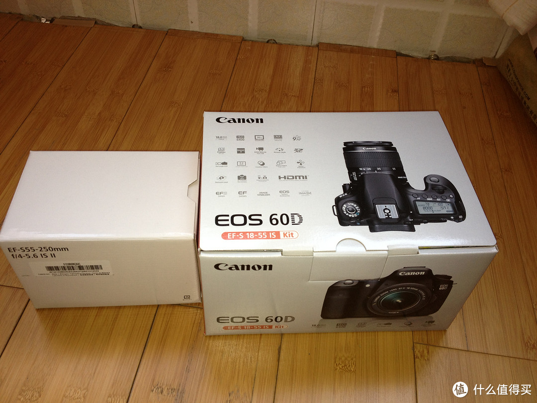 清仓价入手日版Canon 佳能 60D 双镜头单反套机 和一系列配件