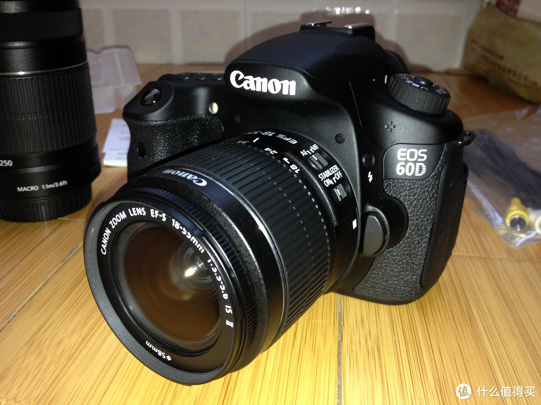 清仓价入手日版Canon 佳能 60D 双镜头单反套机 和一系列配件