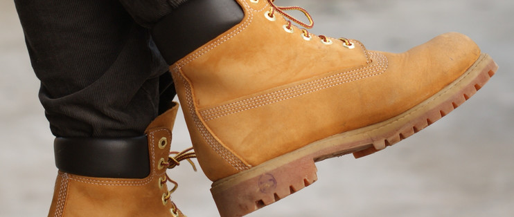 被晒烂的timberland 天木兰 经典大黄靴 再说尺码 男士工装靴 什么值得买