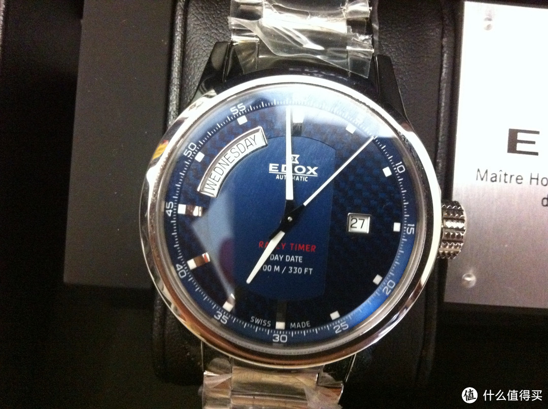 EDOX 依度 WRC Rally系列 男款 机械腕表 83009-3-BUIN