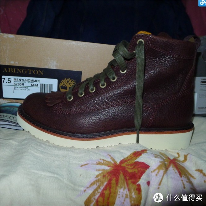 Timberland 天木兰 abington 黑金系列 6763R 男款工装靴