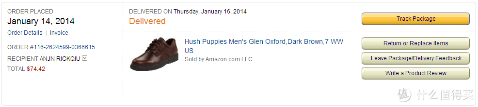 宽脚党重点关注：Hush Puppies 暇步士 Glen Oxford 男款牛津鞋