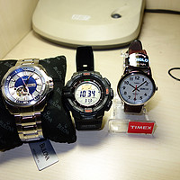 Timex 天美时 T200419J 男表 + BULOVA 宝路华 BVA ​96A137 机械手表 + Casio 卡西欧 Protrek PRG-270-1 登山表