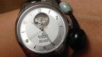 Edox 依度 WRC Classic 系列 Open Vision 85016-3-AIN 男款机械腕表