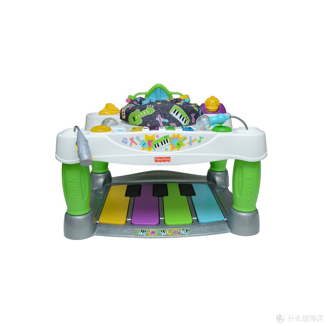 “吐血”入手儿子人生第一个大件玩具：Fisher- Price 费雪 V4357 豪华钢琴活动乐园 ，另有Britax多功能妈咪包