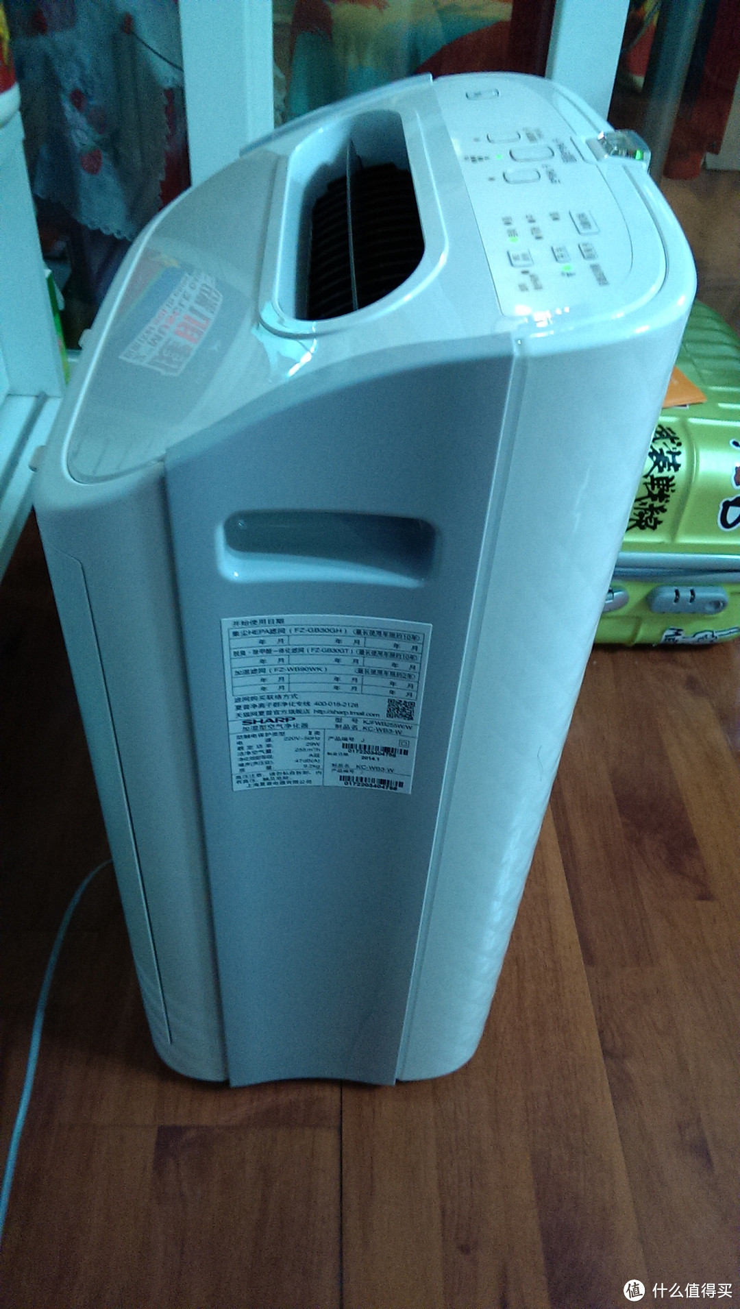 安静的净化器:良心价购入SHARP 夏普 加湿型空气净化器 KC-WB3-W